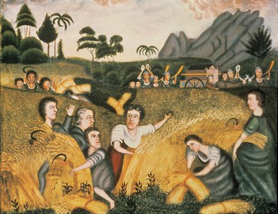 El Arca de la Alianza, c.1865-80 de Erastus Salisbury Field